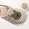 First Walkers Cartoon Bear Bunny Baby Shoes Toddler Girl Shoes For Born First Walkers Summer Sweet Boys Shoes Korea Style 230114
