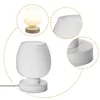 Lampes de table Touchez la lampe de chevet de contrôle de chevet pour la chambre à coucher 3 voies dimmable avec abat-jour en verre opale