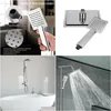 Bathroom Shower Heads 30X30Cm Showerheads 12 Inch Square Rainfall Head Trathin Rain Faucet Head1 Drop Delivery Home Garden Faucets S Dhswm