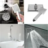 Pommeaux de douche de salle de bains Pommes de douche 30x30cm Pomme de pluie carrée de 12 pouces Tête de robinet de pluie Trathin1 Livraison directe Robinets de jardin à domicile S Dhswm