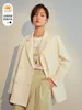 Womens Suits Blazers FSLE Office Ladies Casual White Blazer Women Spring Black Oversized Blazer Jacket Female Elegant Business Short Green Coat 230113