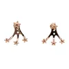 Stud Earrings High Quality 925 Sterling Silver Minimal Star Charm Earring For Girls Summer Cute Jackets Simple Elegance Jewelry