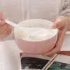 Schüsseln Nordic Einfache Haushalt Keramik Geschirr El Suppe Schüssel Reis Nudel Kreative Set