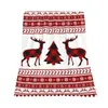 JOOCAR Christmas Deer Blanket Holiday Red Christmas Decor Print Fannel Blanket Plush Warm Throw Blanket for Bed Couch Living Room Sofa Chair(50" x 60")