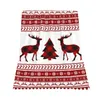 JOOCAR Kerst herten deken Holiday Red Christmas Decor Print Fannel Deken Plush Warm Throwd Deken voor bedbank Living Room Sofa stoel (50 "X 60")