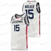 Баскетбол в колледже носит Uconn Huskies 2021-22 BLM BLM College Basketball Jersey Андре Джексон Рэй Аллен Руди Гей Адама Саного Кемба Уокер Бен Гордон Джереми Лэмб Кэрон