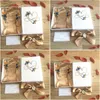Greeting Cards Top Sell Wedding Invitation Card Box Decorative Party Invitations Custom Rsvp 10Pcs Drop Delivery Home Garden Festive Dhmcp