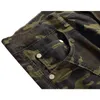 Jeans para hombres Camuflaje Cargo Hombres Joggers Militar Multi-bolsillo Pantalones de mezclilla Stretch Biker Casual Slim Male