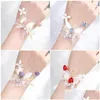 Couronnes De Fleurs Décoratives 30X Demoiselle D'honneur Poignet Fleur Beautif Petit Bracelet Frais Banquet D'affaires Dame De Mariage Fête D Dh3Vr