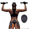 Gadgets de santé Smart Ems Hanches Entraîneur Électrique Stimulateur Musculaire Sans Fil Fesses Abdominale Abs Fitness Corps Masr Dro Dhuxl7092834