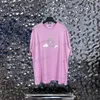 Xinxinbuy Men designer tee t shirt 23SS Paris pil bokstäver broderier tryck kort ärm bomullskvinnor svart röd vit xs-xl