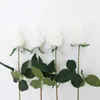 Decorative Flowers 10pcs /lot Single Branch Simulation Silk Rose Real Touch Bud Valentine's Gift Wedding Luxury Home Decor