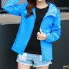 Women's Jackets Hooded Outerwear Summer Causal Fashion Women Basic Coats Windbreaker Zipper Lightweight Bomber1