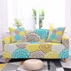 Tampa de cadeira capa de sofá elástica floral para sala de estar estampa bohemian slipcover alongamento com tudo incluído anti-poeira de 1 a 4 lugar