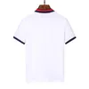 2023 Polo Shirts Designer Men Shirts High Street broderi Bee Brand Top Cotton Mens Clothes Tshirts Size M-3XL3064