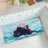 Carpets Majo No Tabitabi Kitchen Mat Nordic Style Bedroom Living Room Doormat Home Balcony Anti-Slip Bedside MatsCarpets