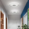 Luzes de teto Lustra Lustra LED LUZ MODERNO Lâmpada de moldura branca para sala de estar Luminárias de corredor de sala de jantar