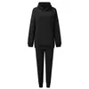 Women's Two Piece Pants Casual Elegant Solid Sets For Women Warm Hoodie Sweatshirts Long Pant Fashion Ladies Sports Suit 2023 Autumn