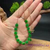 Kedjor Green Jade Clover Beaded Necklace Designer Jewelry Emerald Real 925 Silver Natural Chinese Gifts for Women Amulet Fashion Stone