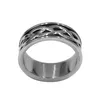 Wedding Rings Wholesale Celtic Knot Biker Ring Stainless Steel Jewelry Fashion Claddagh Style Men Women SWR0942