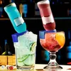 Occhiali da vino margarita golena chicetta in stile cristallo cocktail gamberetti con clip per supporto bottiglia grande gambo senza piombo