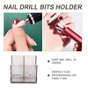 Nail Art Kits Bit Tool Box Shelving Brackets Manicure Tools Mailbox Bracket Plastic Lipstick Holder Base Grinder Storage Rack