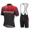 Cykeltröjaset vita Team Herr Cykelkläder Cykelkläder Kit Sommarkortärmade shorts Snabbtorkande Racing Maillot Ciclismo Set 230114