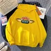 Kvinnors hoodies tröjor vänner TV -show harajuku roliga tecknade vänner hoodies kvinnor ullzang grafiska vänner 90 -tal tröja vintage anime hoody kvinnlig 230113