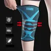 Podkładki kolanowe Elbow Sport Protektor Brace Silikon Spring Anticollision Wsparcie koszykówki Kopite Elastyczne rękaw