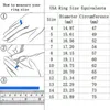 Alyans Moda 8mm Erkekler Altın Renk Oluğu Eğimli Kenar Paslanmaz Çelik Yüzük Meteoritler Kıyma Kırmızı Karbon Fiber Erkekler Bant