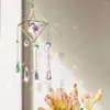 Décorations de jardin Crystal Sun Catcher Prism Pendant Festival Decor Suncathers