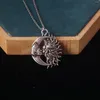 Pendentif Colliers 5pcs Soleil et Lune Fait à la main Love You Collier Couple Céleste Yin Yang Charm Cadeaux pour elle