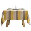 Tovaglia YJBD Tovaglia decorativa impermeabile Copertura da pranzo rettangolare Obrus Tafelkleed Mantel Mesa Nappe