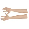 Body Shapers pour hommes réaliste peau artificielle modèle de main féminine s'habillant avec des gants en silicone 1 paire pour la performance de scène de jeu de rôle