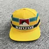 Green Embroidery RHUDE Cap Men Women Vintage Rhude Cap Sun Screen Canvas Baseball Hat189l