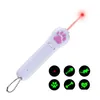 Giocattoli per cani Mastica Ricaricabile Proiezione Led Cat Pen Mtipattern Infrarossi Uv Viola Luce Biteproof Divertente Gatos Stick Mascotas Access Dhwvt