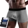 MUITOPANTES 4PCS/LOT Boxers Men Modal Roupa Sexy U Convex Men's Panties Comfort Masculino Masculino masculino Boxershorts por atacado