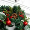 Flores decorativas Christmas Wreath Wrinal