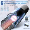 Masturbatori Rotazione telescopica automatica Maschio Masturbator Cup Vibratore Masturbazione Merci Giocattoli sessuali per uomo Macchina per succhiare adulti 230113