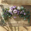 Flores decorativas Moda de 75 cm de mesa de seda artificial Home Diy Wedding Arch Decor Decor