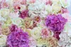 Dekorativa blommor Spr Magic 3D Flower Wall Wedding Backdrop Artificial Row och Arch Florer