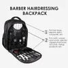 Other Hair Cares Multi-purpose Hairdressing Tool Backpack Waterproof Barber Scissors Bag Luggage Storage Case Hair Cutting Tools Organizer Bag 230114