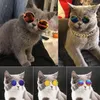 Abbigliamento per cani 1 pezzo Cani Gatti Occhiali per animali domestici Piccoli prodotti adorabili per occhiali da sole per piccoli gatti Accessori Po