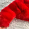 Manteau en fausse fourrure pour femme, col montant, court, épais, chaud, moelleux, manches longues, veste courte, hiver, 2023