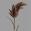 Kwiaty dekoracyjne nordycka sztuczna trawa trzcinowa sztuczne rośliny flores sztuczne dekoracje domowe plante Artificielle świąteczne zapasy