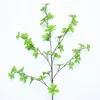 Dekorativa blommor konstgjorda buskar lövträd i djungeln japan enkianthus perulatus faux gröna växter hem fönsterbrädan dekoration 98 cm real