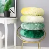 Pillow /Decorative Home Chair Seat Round Pumpkin Shape Velvet Massage Office Car Back-rest Pad/Decorative