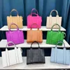 Nuevo dise￱ador The Tote Bag For Woman Bag Vintage Fashion Bolsos de hombro individual Gran capacidad Bolsos de cuero cl￡sicos 5a Mujeres Totas Crossbody Bages 33 cm