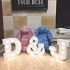 Novelty Items Letter Night Light DIY English Alphabet Luminous Lamp Decoration For Party Bedroom Wedding Birthday Christmas