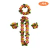 Ghirlande di fiori decorativi Gonne in erba hawaiana Accessori Costume floreale Bracciali Collana fascia Fermaglio per capelli ibisco per decorazioni per feste da ballo Bomboniere